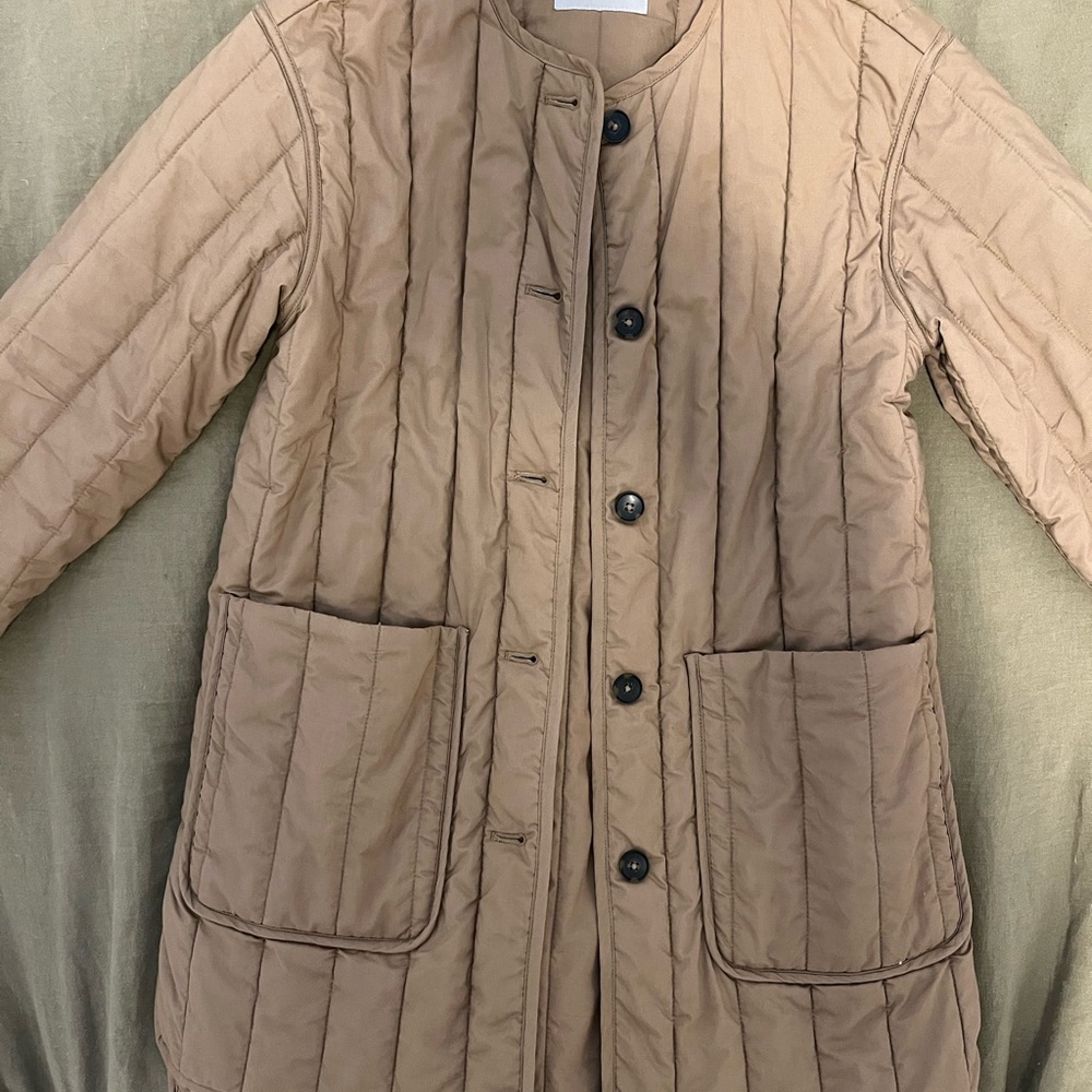 Everlane The Cotton Quilted Jacket